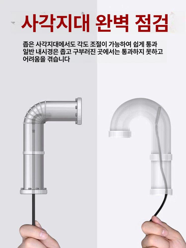 휴대용 회전 내시경 고압 스팀 청소기 차량 침구 바닥 살균 에바 클리닝 세척 빈대 제거 - 상세 이미지 4