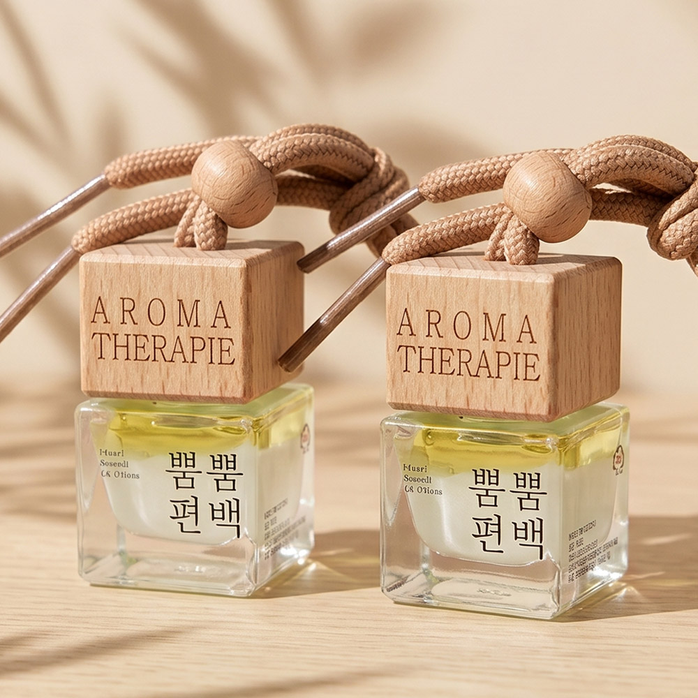 1+1 뿜뿜편백 디퓨저 10ml(총 20ml) 하동에서 키운 편백나무에서 추출한 오일로 만든 피톤치드 차량용·실내 탈취 - 상품 이미지