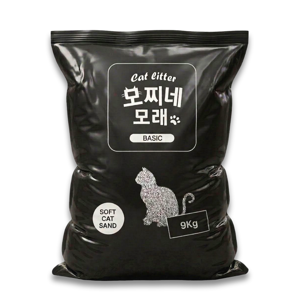 모찌네모래 베이직소프트 캣 샌드 고양이모래 무향, 18kg, 1개 - 상세 이미지 2