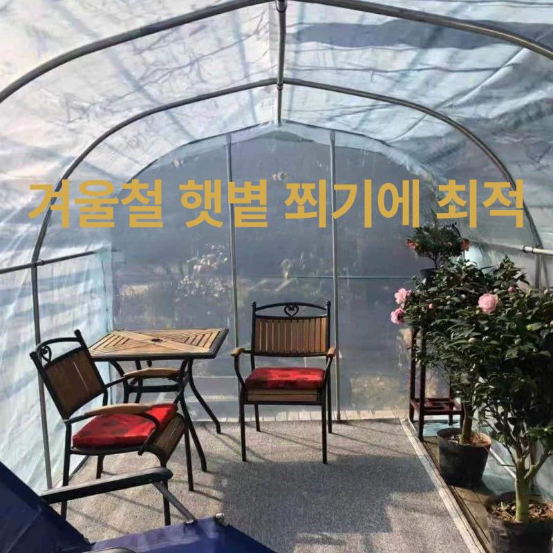 파이프 하우스 조립식 비닐 스틸 프레임 농업용 온실 창고 골조 다용도 구조물 아연도금 - 상세 이미지 2