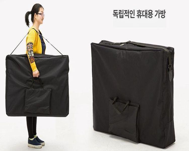 접이식 마사지베드 이동식 물리치료 휴대용 가방 수납 커버 한의원 침대 폴딩 - 상세 이미지 4
