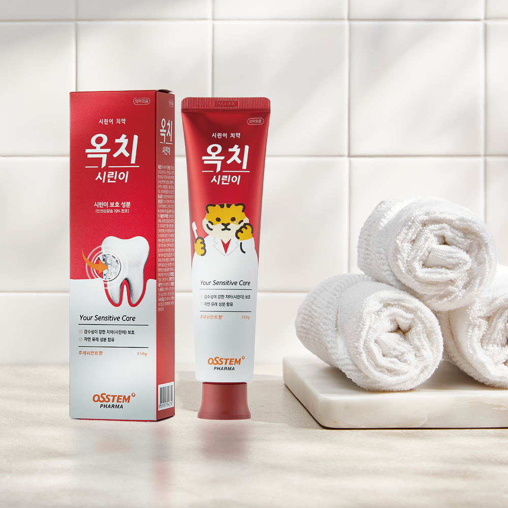 옥치 시린이 치약 고농도 인산삼칼슘 4주 76% 완화 150g 이미지 8