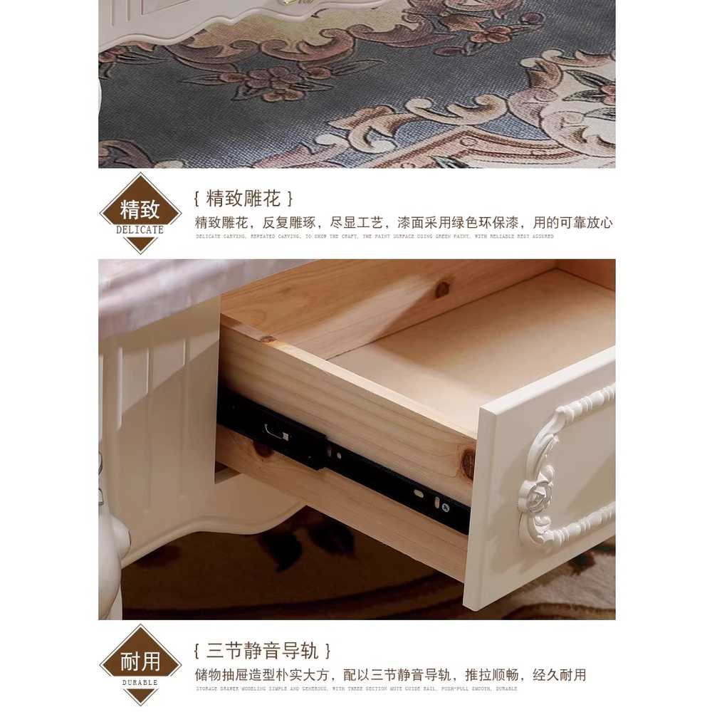거실 티테이블 가정용 수납장 리모컨 선반 협탁 가구 100cm - 상세 이미지 5