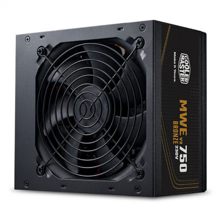 쿨러마스터 MWE 브론즈 750 V3 230V ATX3.1 Rev.2 블랙