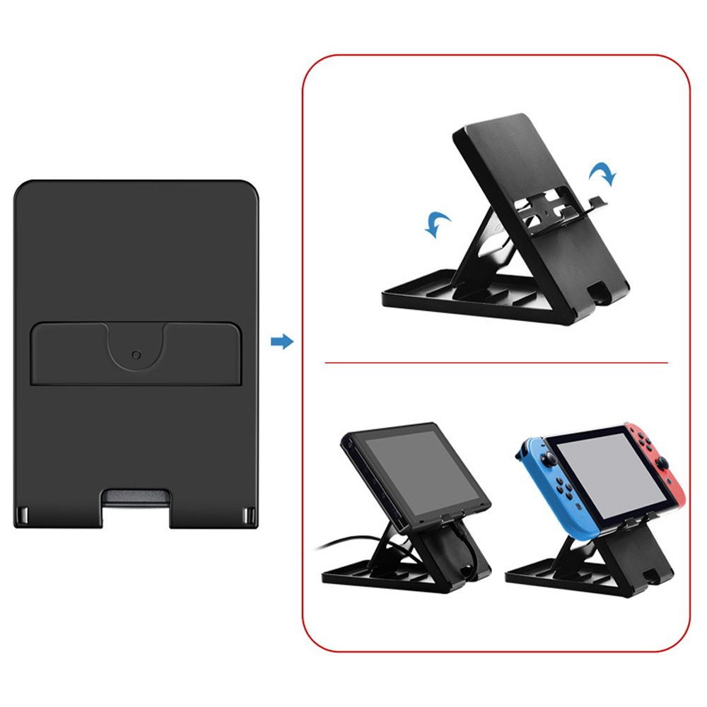 닌텐도 스위치2 OLED 라이트 탁상 슬림 접이식 거치대 스탠 이미지 7