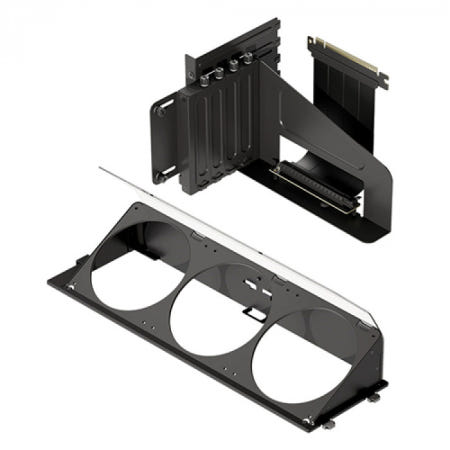 HAVN HS 420 수직 마운트 앵글 팬 브라켓 세트 (블랙)