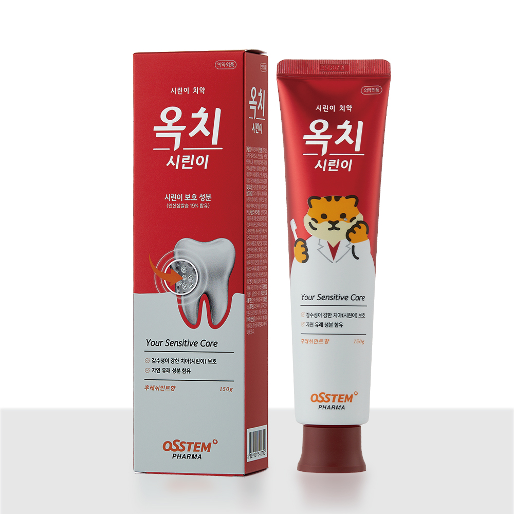 옥치 시린이 치약 고농도 인산삼칼슘 4주 76% 완화 150g 이미지 6