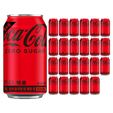 코카콜라 제로 355ml x 24캔