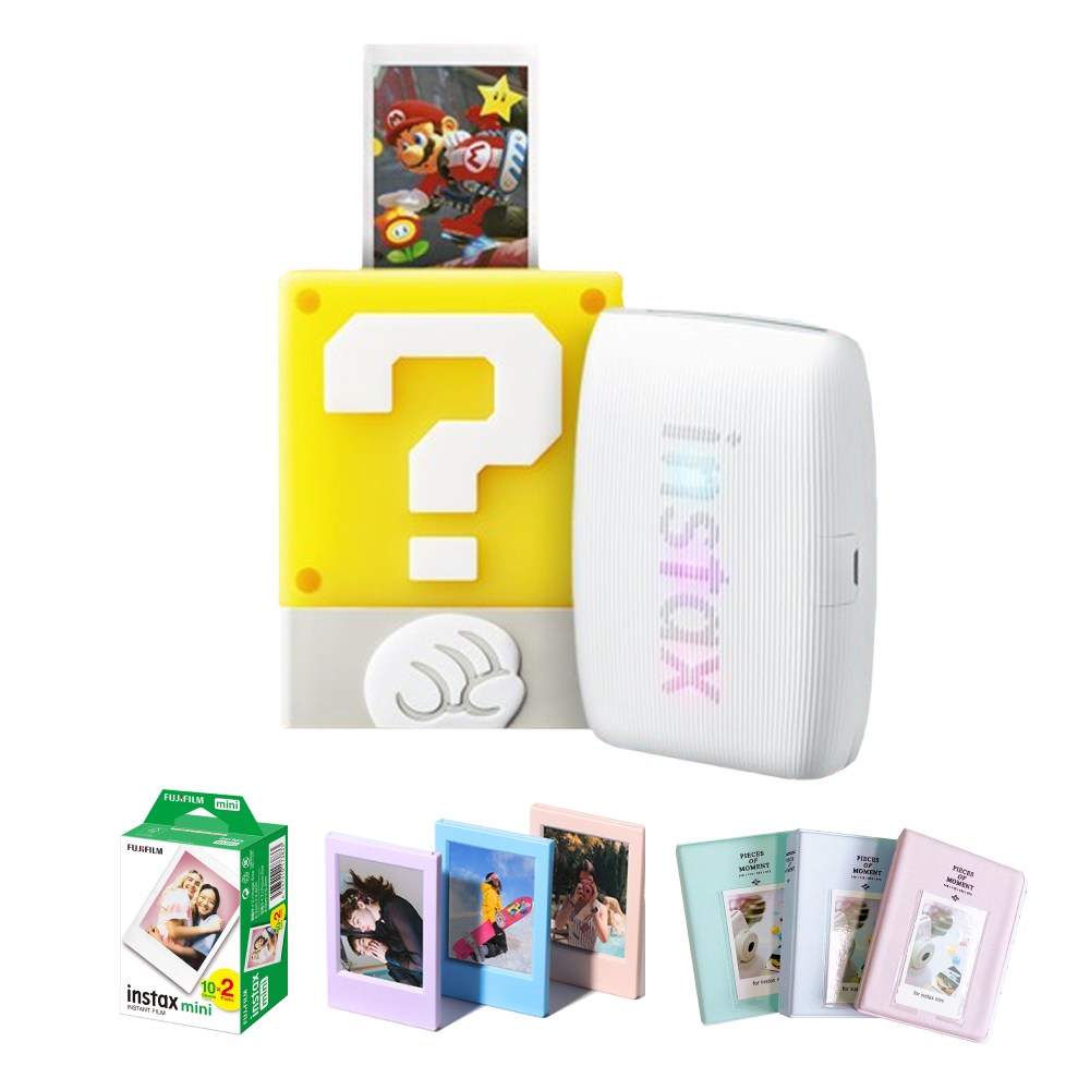 인스탁스 미니링크3 for Nintendo Switch 슈퍼마리오 에디션+미니필름 20매 - 상품 이미지