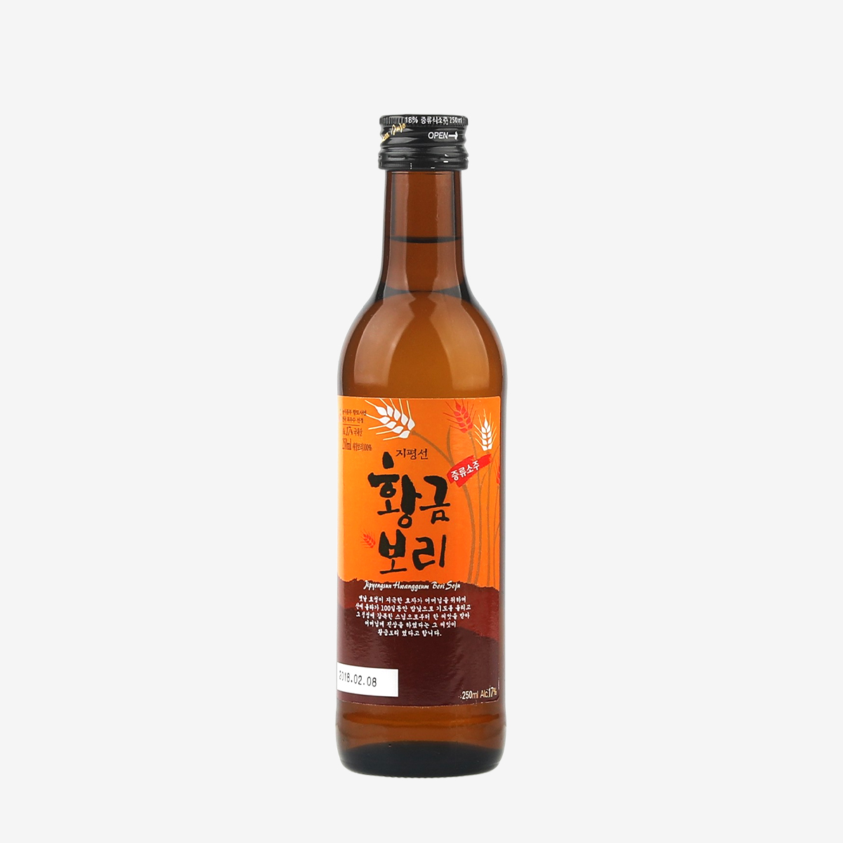 황금보리 17도 250ml 증류식 보리소주 - 상품 이미지