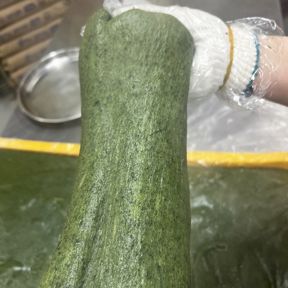 쑥인절미 1.5kg 진도 해풍쑥 전통 쑥떡 콩고물포함 당일생산 개별포장 식사대용 이미지 8
