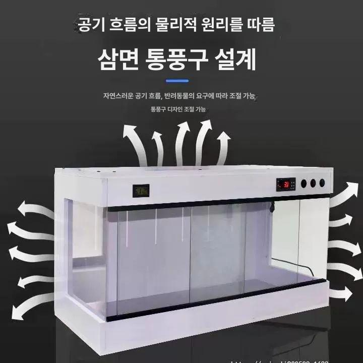 파충류 사육장 도마뱀 온도조절 테라리움 하우스 레오파드 빅사이즈 브리딩박스 - 상세 이미지 5