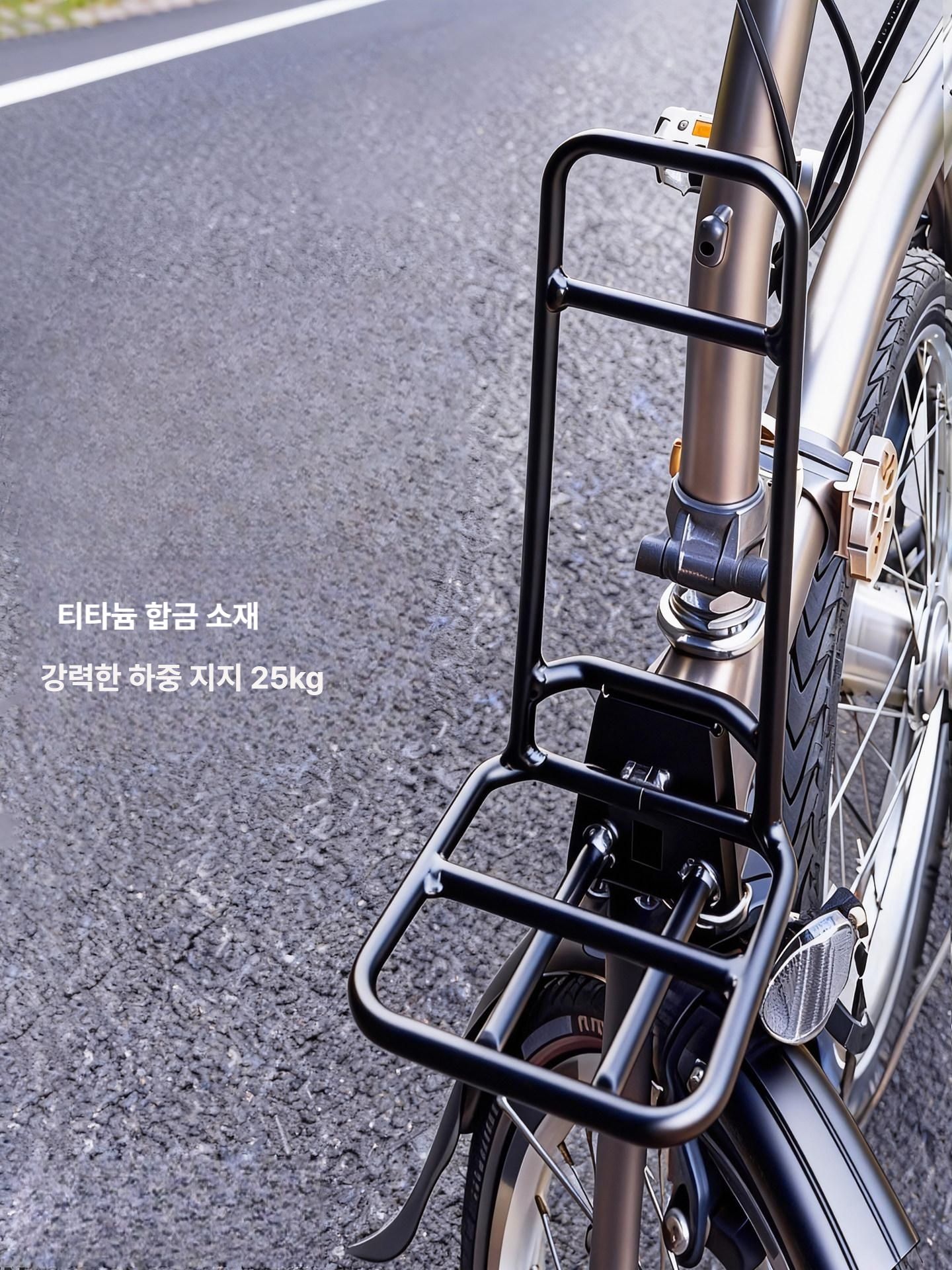 프론트랙 앞짐받이 선반 합금 장비 핸들 오토바이 브래킷 수하물 트렁크 - 상세 이미지 3