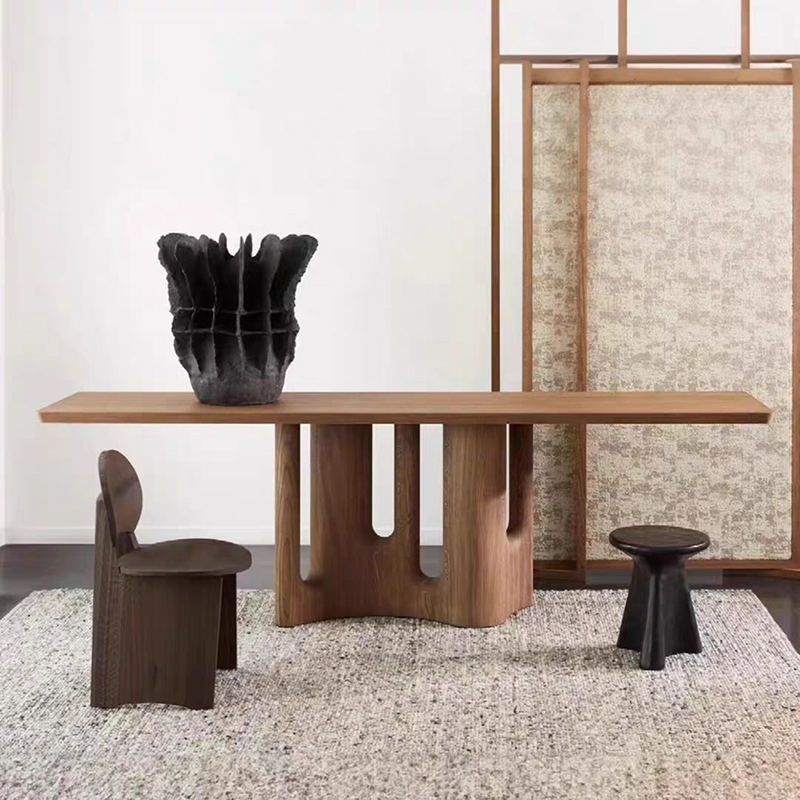 닌 다이닝 테이블 식탁 애쉬우드 블랙 Nin Dining Table - 상세 이미지 3