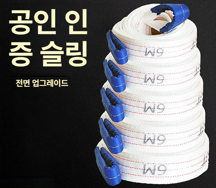 호이스트 벨트 적재 윈치 운반기 밧줄 로프 크레인바 견인 하역 리프팅 원치 - 상세 이미지 2