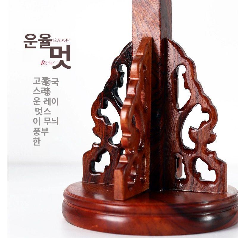 대나무 붓거치대 조조 서예용품 붓걸이 홀더 스탠드 받침 붓꽂이 문방사우 필기구 받침대 - 상세 이미지 4