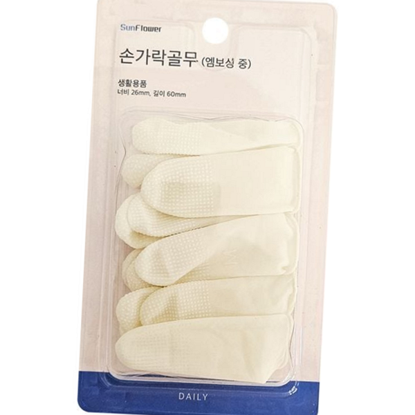 일반용 손가락 골무 계산용 라텍스 골무 사무용 작업 방지 - 상품 이미지