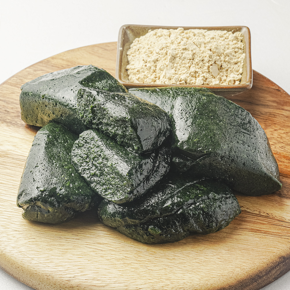 쑥인절미 1.5kg 진도 해풍쑥 전통 쑥떡 콩고물포함 당일생산 개별포장 식사대용 - 상세 이미지 5