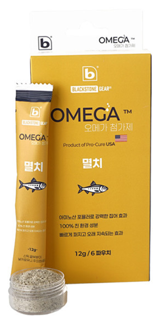 블랙스톤 붕어떡밥 집어제 민물낚시 미끼 밑밥 오메가 첨가제 1박스 - 상세 이미지 2