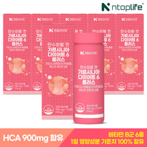 [12개월] 엔탑라이프 탄수화물 컷 가르시니아 다이어트6 플러스 120정... 맛있게 먹은 솔직 후기 - 상품 이미지 2