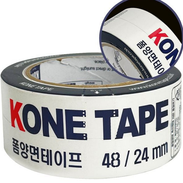 24mm 폼 양면 테이프 가정용 강력 양면 테이프 문구용 고정용 - 상품 이미지