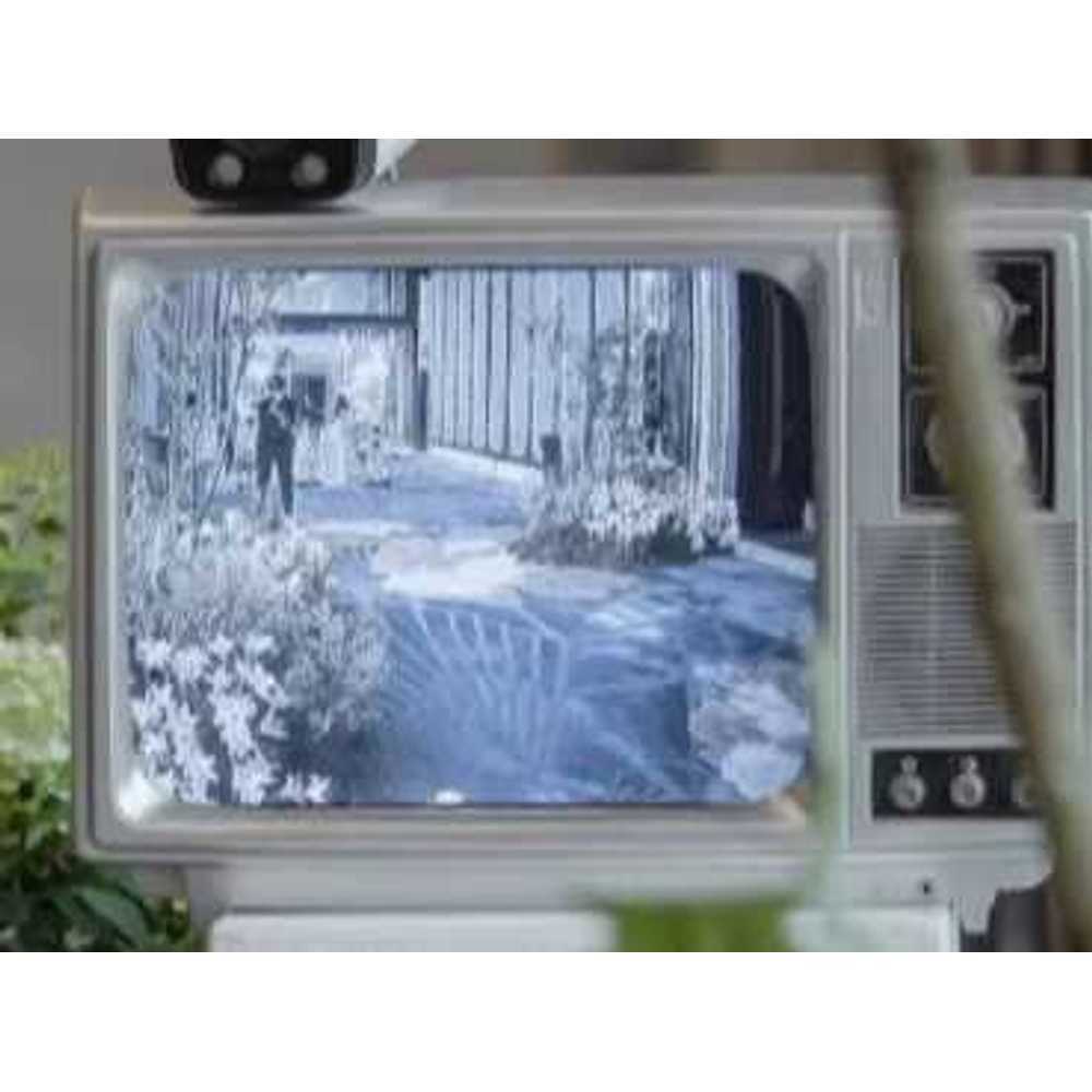 옛날 티비 레트로 빈티지 TV 장식품 감성 인테리어 14인치 TV USB - 상품 이미지
