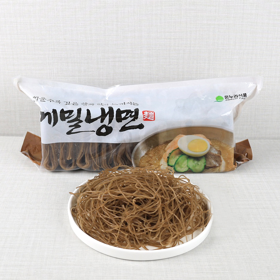 온누리 메밀냉면 사리 냉면면 2kg 업소용 물 비빔냉면 10인분 - 상세 이미지 5