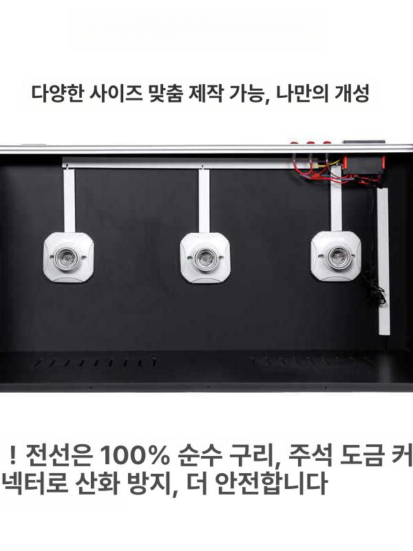 도마뱀 사육장 파충류 키우기 게코 뱀 거미 테라리움 아크릴 케이지 브리딩 박스 - 상세 이미지 3