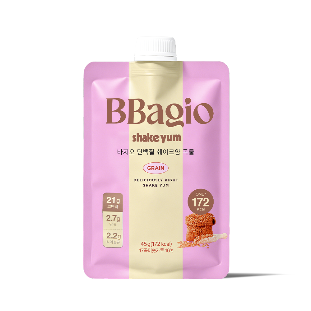 바지오 맛있는 곡물맛 단백질쉐이크 고단백 식사대용 저당 프로틴 다이어트 속편한 보충제 누룽지맛 미숫가루맛 곡물라떼맛 오곡맛 잡곡맛 고소한맛 - 상세 이미지 3