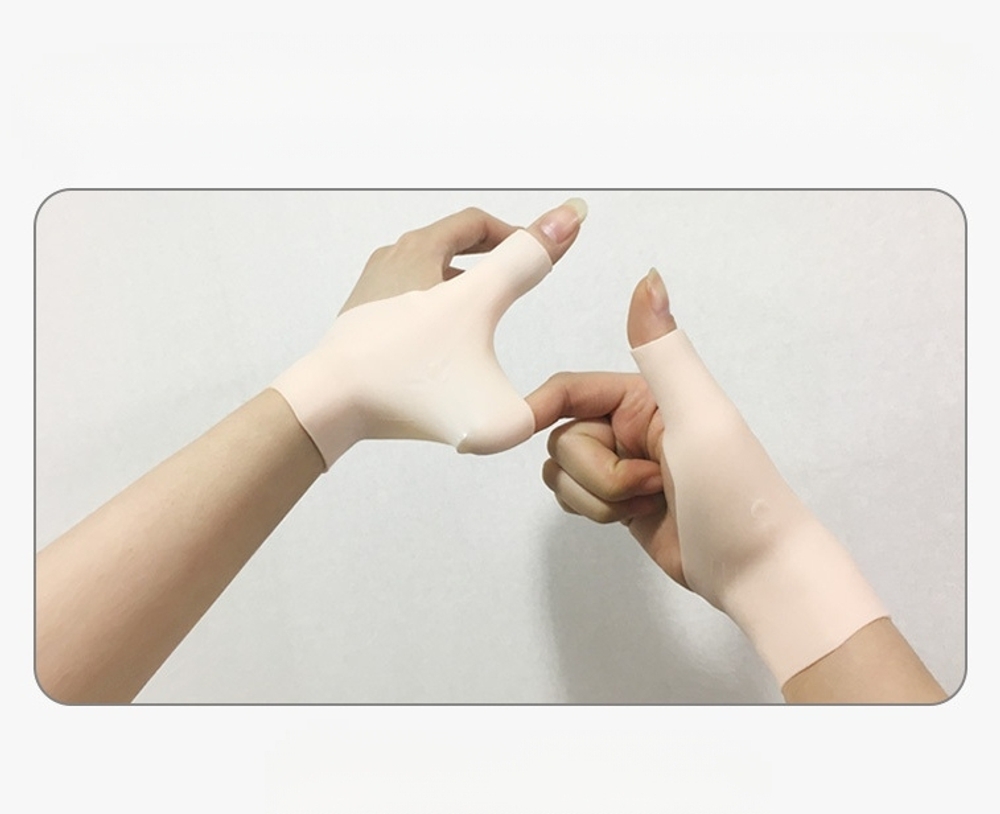 J2K 실리콘 손목 보호대 아대 압박 스포츠 레저 헬스 육아 건초염 사무직 - 상품 이미지