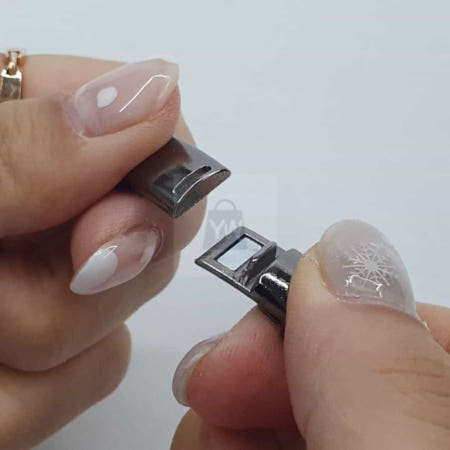 윤우상사OEM YWshop 자석클립 운동화 끈 블랙 신발끈고정클립