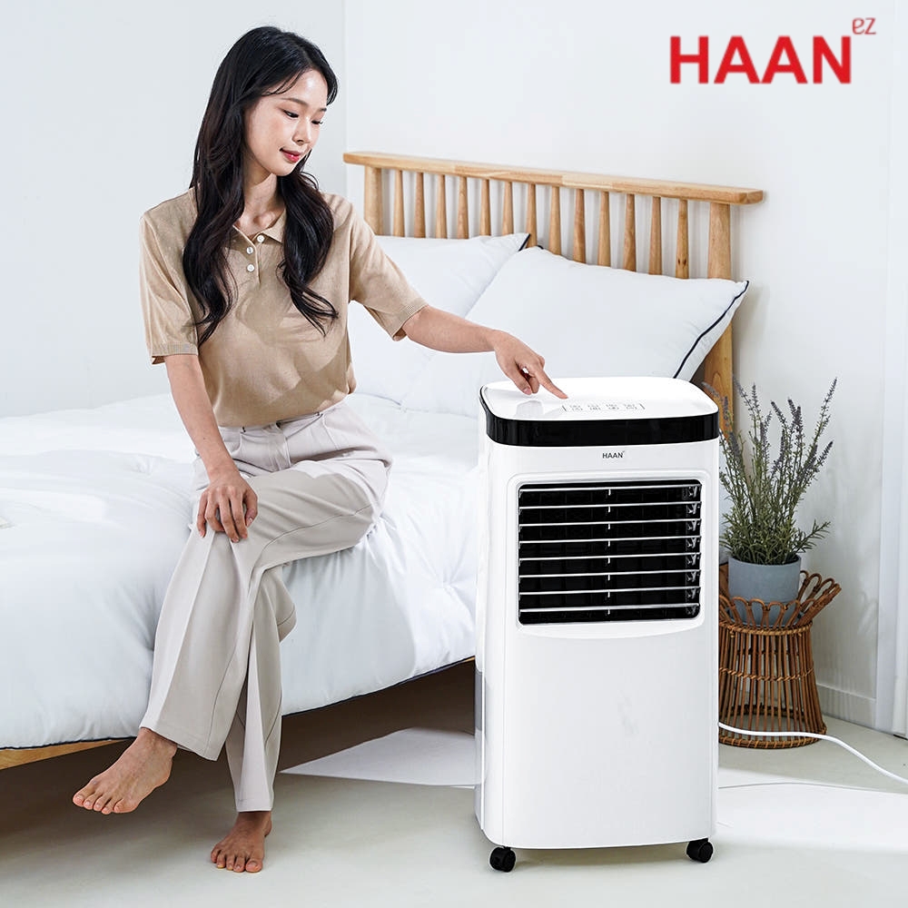 가정용 에어쿨러 거실 침실 저전력 리모컨형 파워냉풍기 15L - 상품 이미지