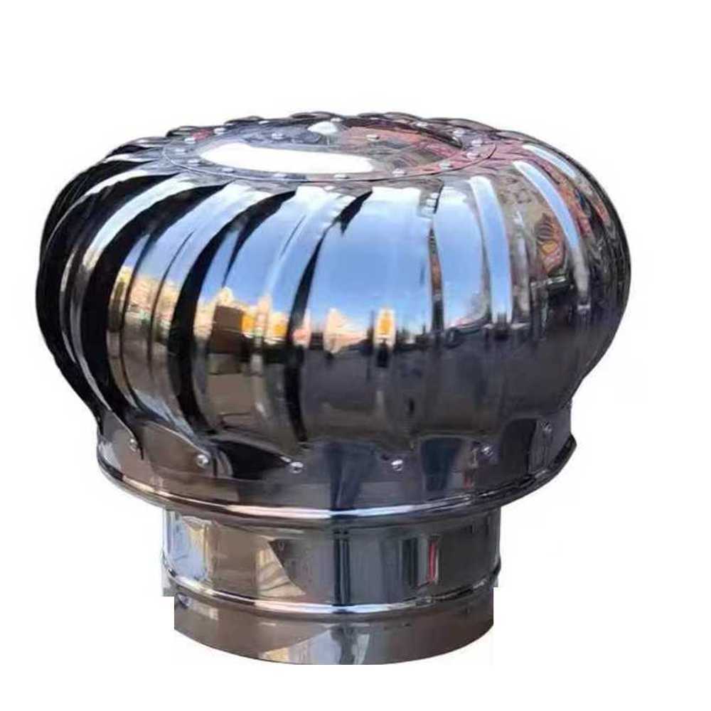 옥상 통풍구 밴츄레이터 배기 환기 무동력 스텐 덮개 160mm - 상품 이미지