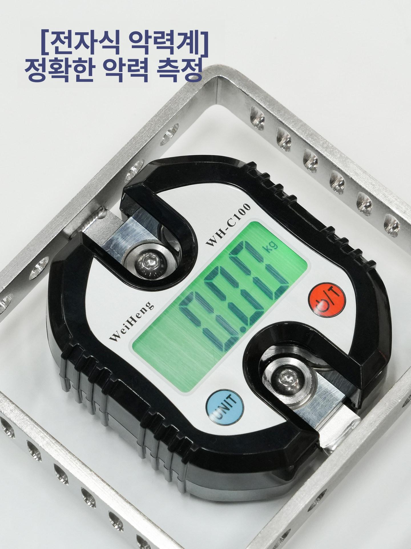 근력 측정기 디지털 악력 핸드그립 트레이너 피트니스 헬스 운동기구 - 상세 이미지 5