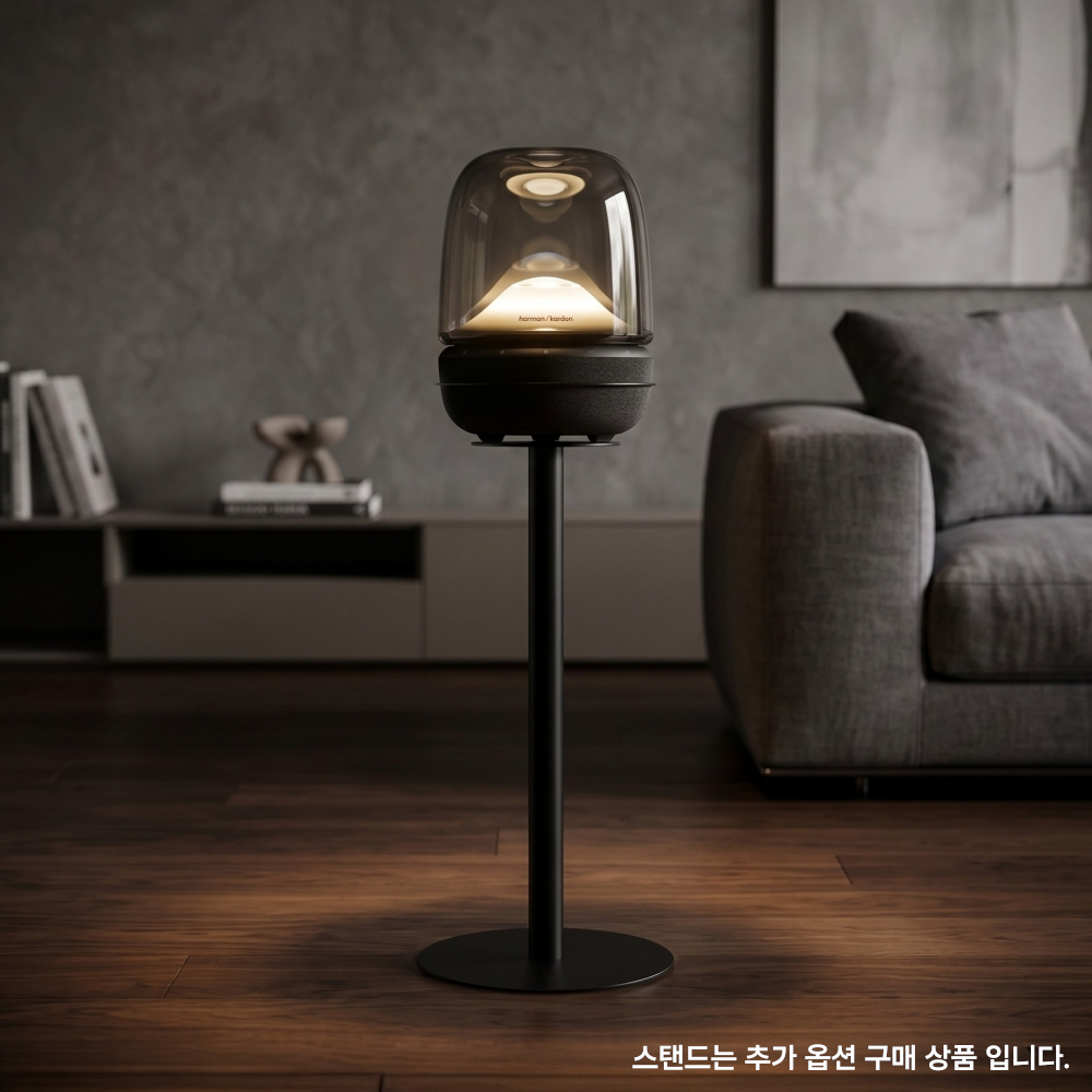 삼성전자 하만카돈 오라스튜디오5 블루투스스피커 시그니처 프리미엄 조명 블랙 (와이파이버전)