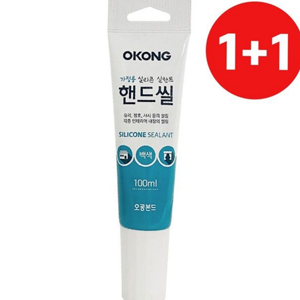 방수 가정용 실리콘 베란다 실란트 100ml 튜브형 건축용 욕실 - 상품 이미지