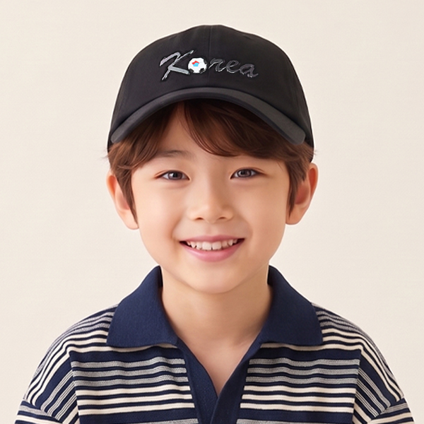 코리아 풋볼 볼캡 남아 어린이 키즈 초등학생 주니어 캡모자 여름모자 현장학습 - 상세 이미지 3