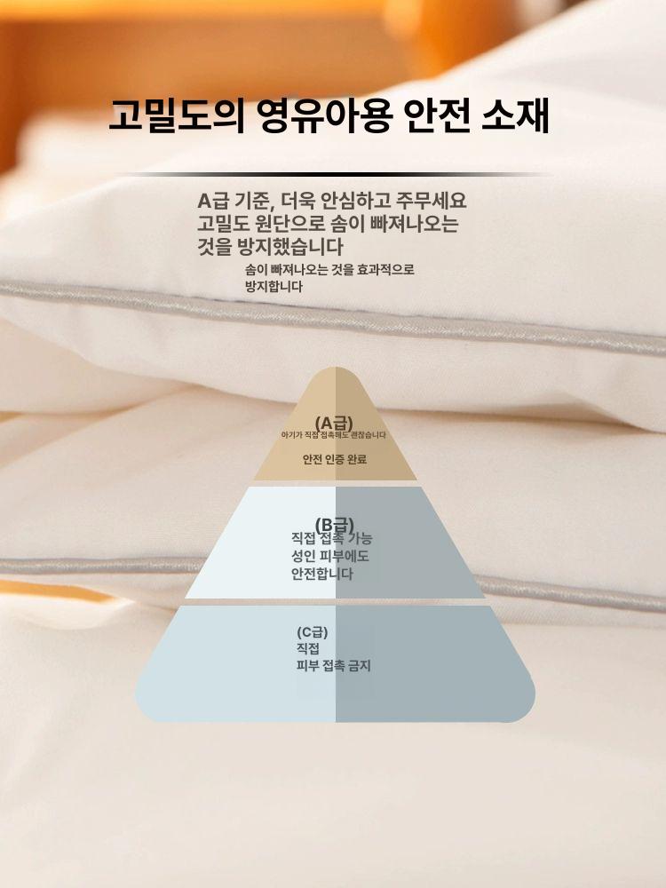 양털 이불 천연 두꺼운 호주 보온 속통 겨울용 사계절 담요 침대 블랭킷 방한 양모 - 상세 이미지 2