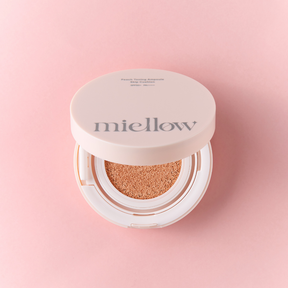 미엘로우 쌩얼쿠션 톤업 선쿠션 SPF50+ PA++++ 15g, 1개 - 상품 이미지