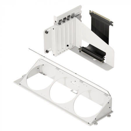 HAVN HS 420 수직 마운트 앵글 팬 브라켓 세트 (화이트)