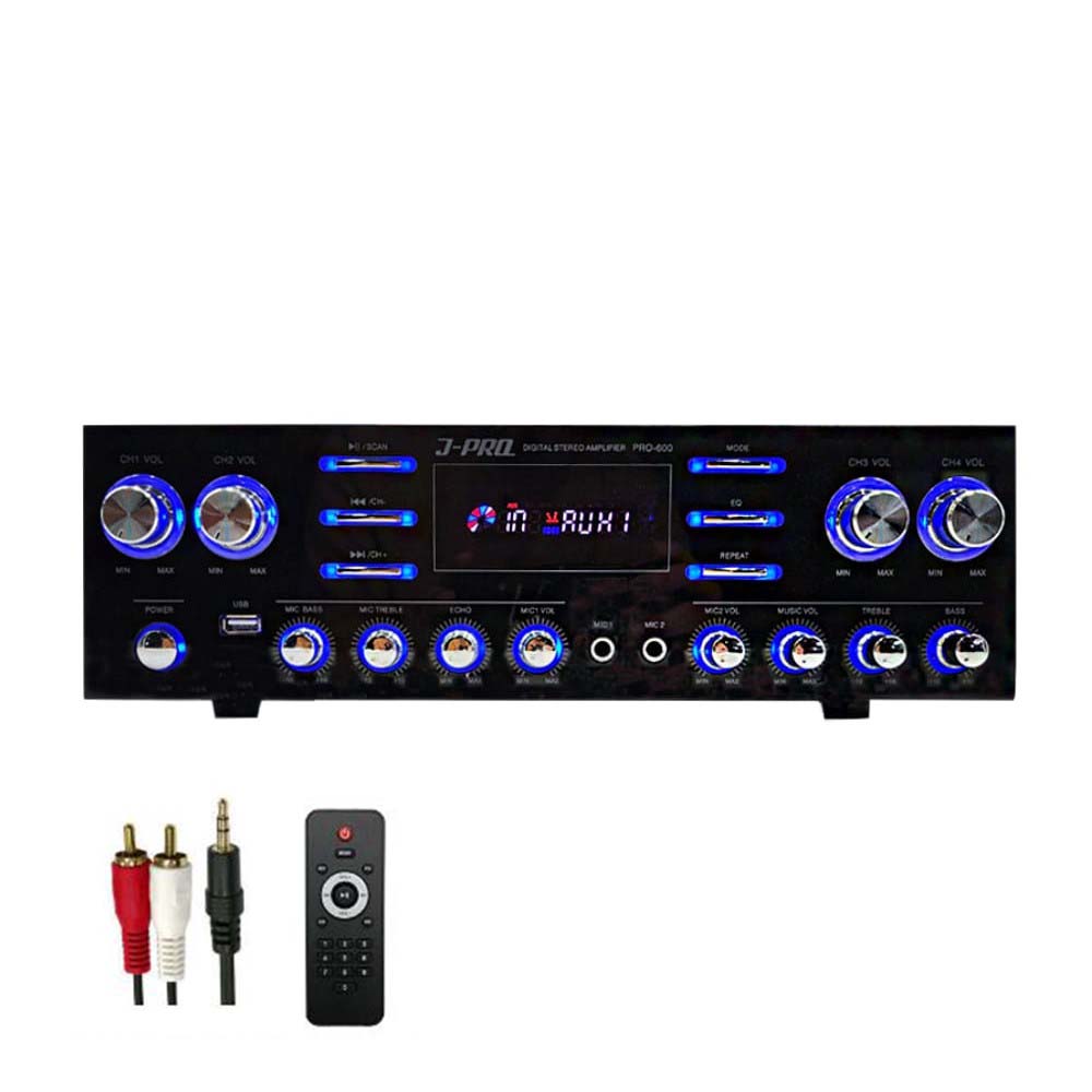 블루투스 디지털 앰프 4채널 600W PRO-620 미니앰프 국내제조 - 상품 이미지