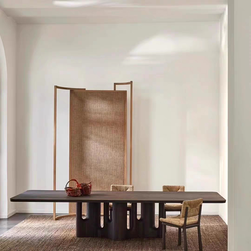 닌 다이닝 테이블 식탁 애쉬우드 블랙 Nin Dining Table - 상세 이미지 2