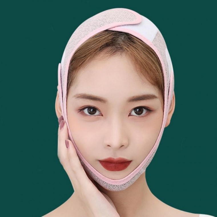 지니몰 땡김이 탄성 얼굴 슬리밍 페이스 셰이퍼 스트랩 - 상품 이미지