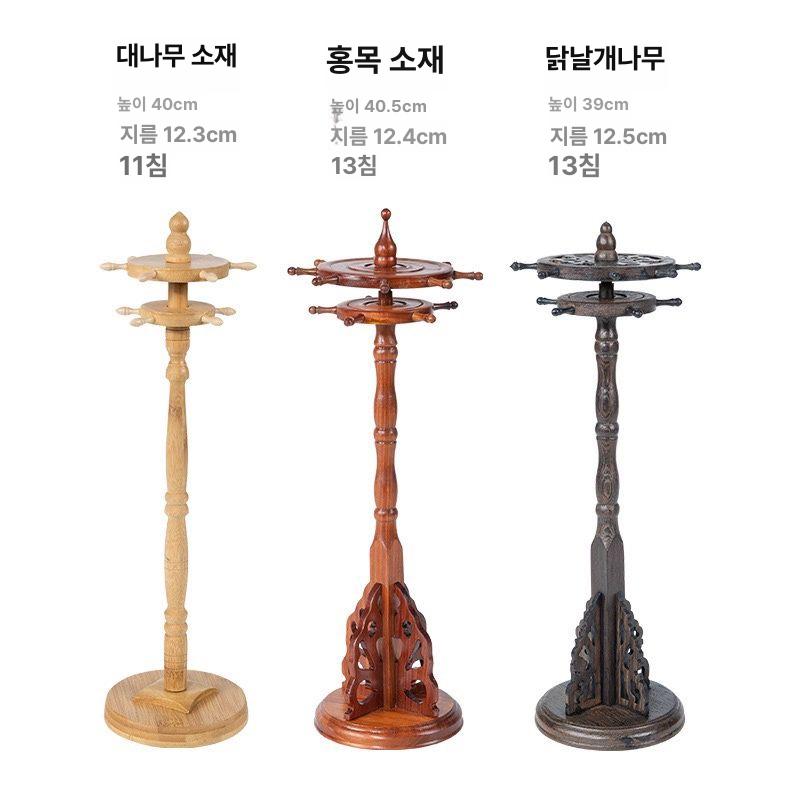 대나무 붓거치대 조조 서예용품 붓걸이 홀더 스탠드 받침 붓꽂이 문방사우 필기구 받침대 - 상세 이미지 3