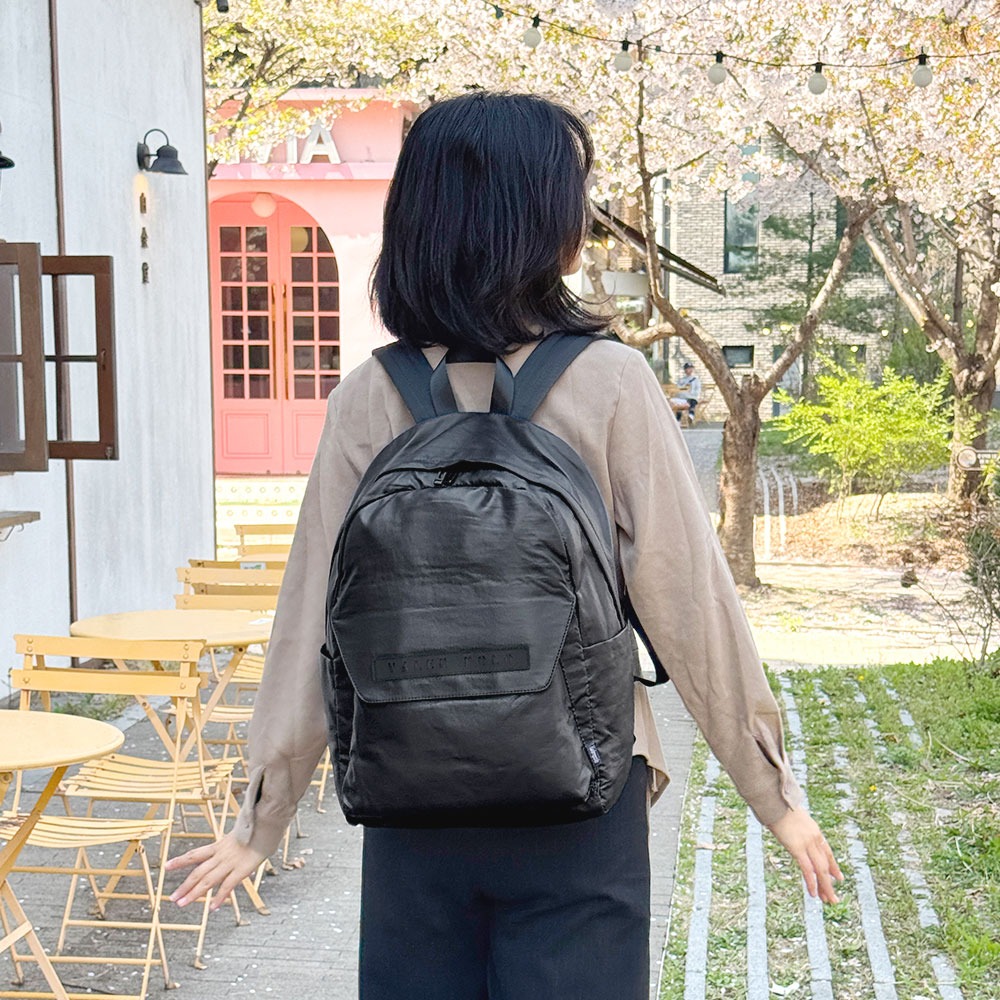 심플한 방수 백팩 가벼운 경량 배낭 여대생 직장인 백팩 엄마 여행 등에메는 가방 - 상품 이미지