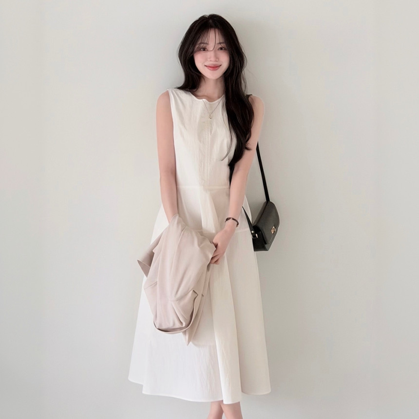 [클라비스[릴스 추천템 레이어드 원피스_CVOWG2511Q 사진 1