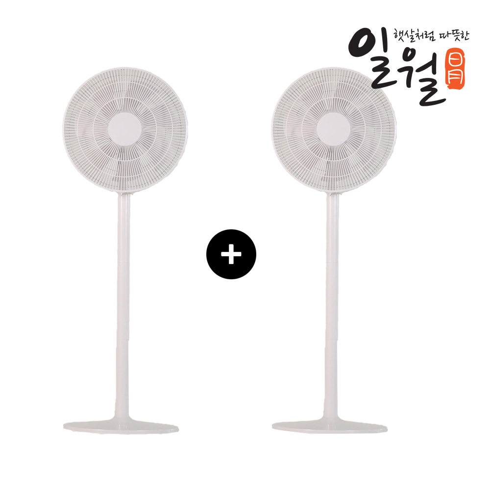 일월 선풍기 1+1 팬큘레이터형 타이머 7엽 16인치 Q804T 스탠드형 높이조절 사무실 - 상세 이미지 5
