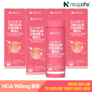 [10개월] 엔탑라이프 탄수화물 컷 가르시니아 다이어트6 플러스 120정... 맛있게 먹은 솔직 후기 - 상품 이미지 2