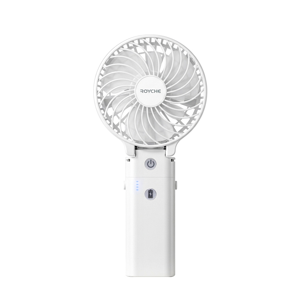 로이체 핸디 손 선풍기 거치대 클립형 폴딩 보조배터리 겸용 RHF-310 - 상세 이미지 2