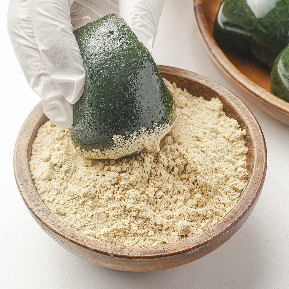 쑥인절미 1.5kg 진도 해풍쑥 전통 쑥떡 콩고물포함 당일생산 개별포장 식사대용 - 상세 이미지 2